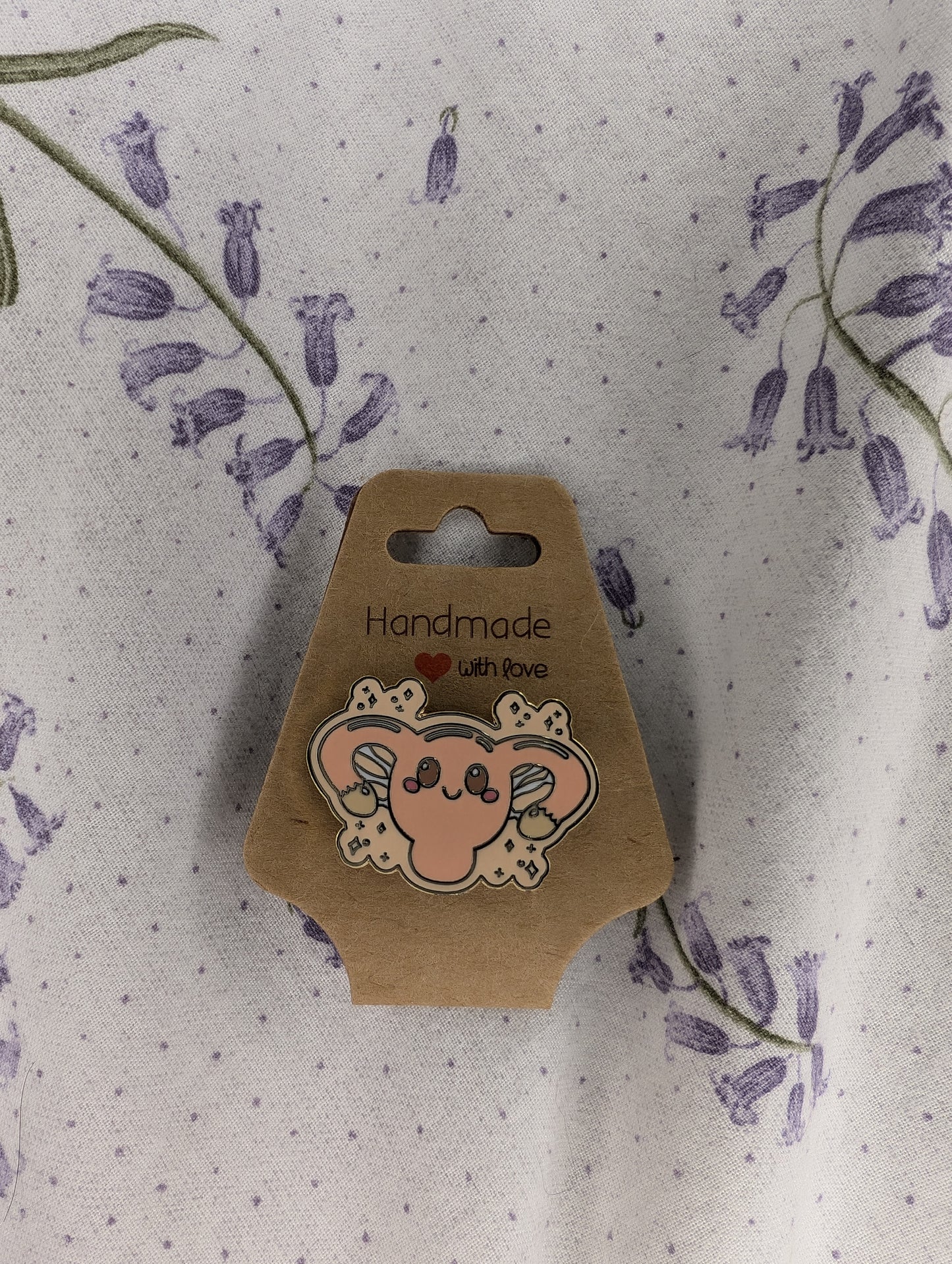 Endometriosis Awareness Pin